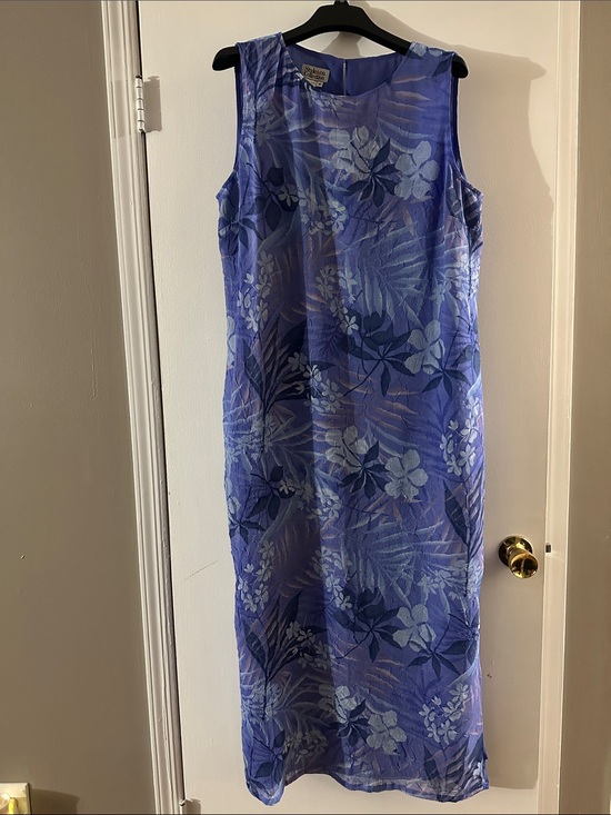 Style & Co. Dresses & Skirts - Sleeveless Purple Floral Midi Dress